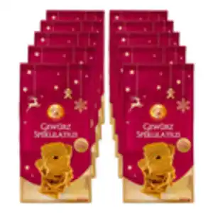 Santa Claus in Town Gewürzspekulatius 600 g, 10er Pack