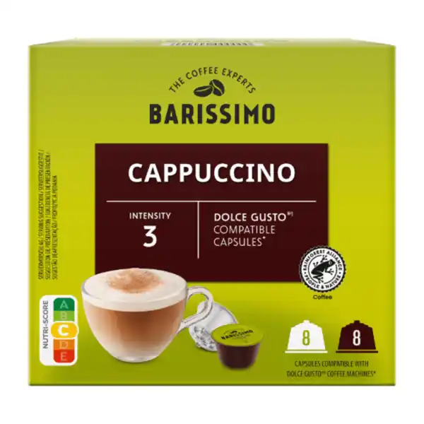 Bild 1 von BARISSIMO Kaffeekapseln Cappuccino 164g