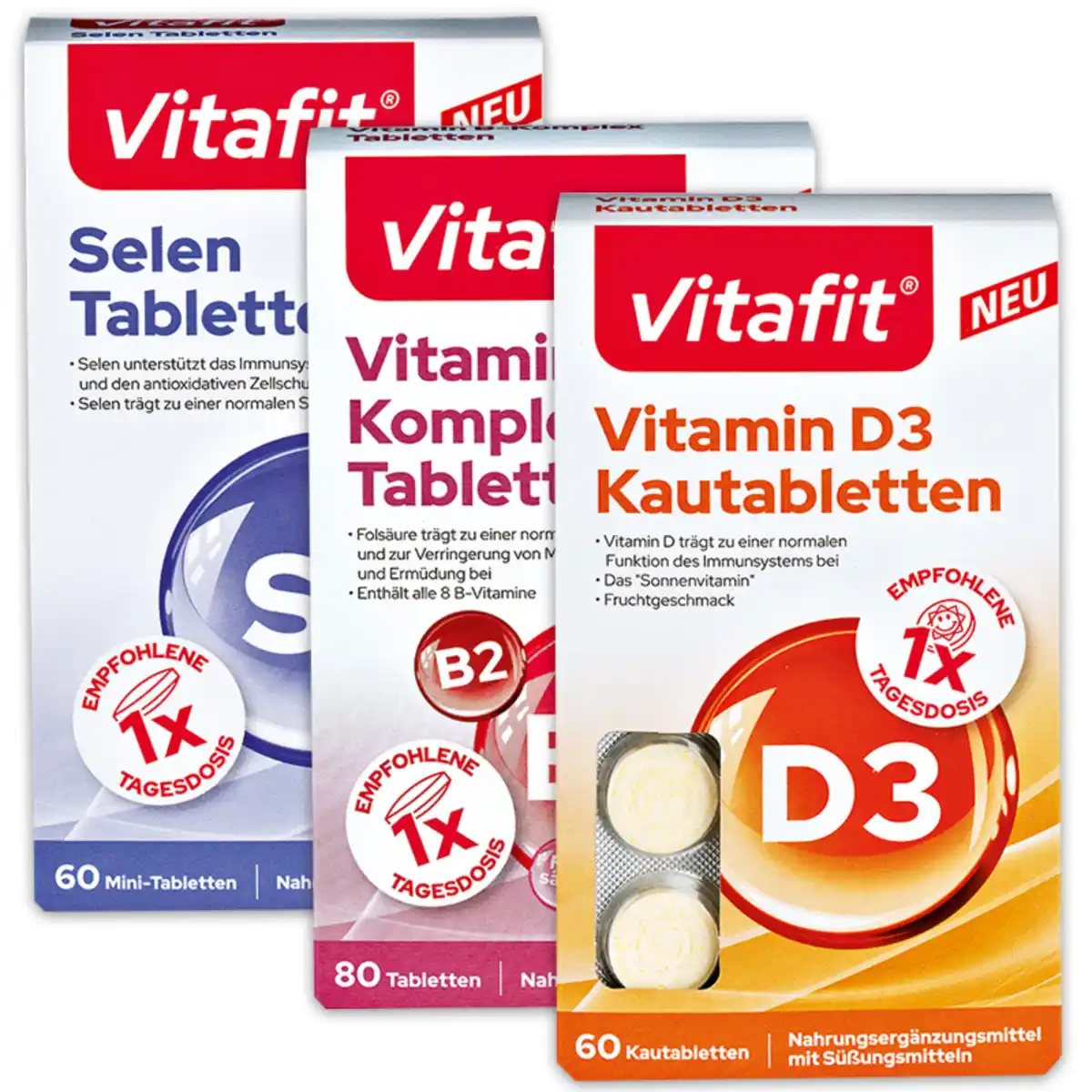 Bild 1 von Vitafit Vitamin-Tabletten