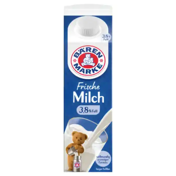 Bild 1 von Bärenmarke Die frische Milch oder H-Milch