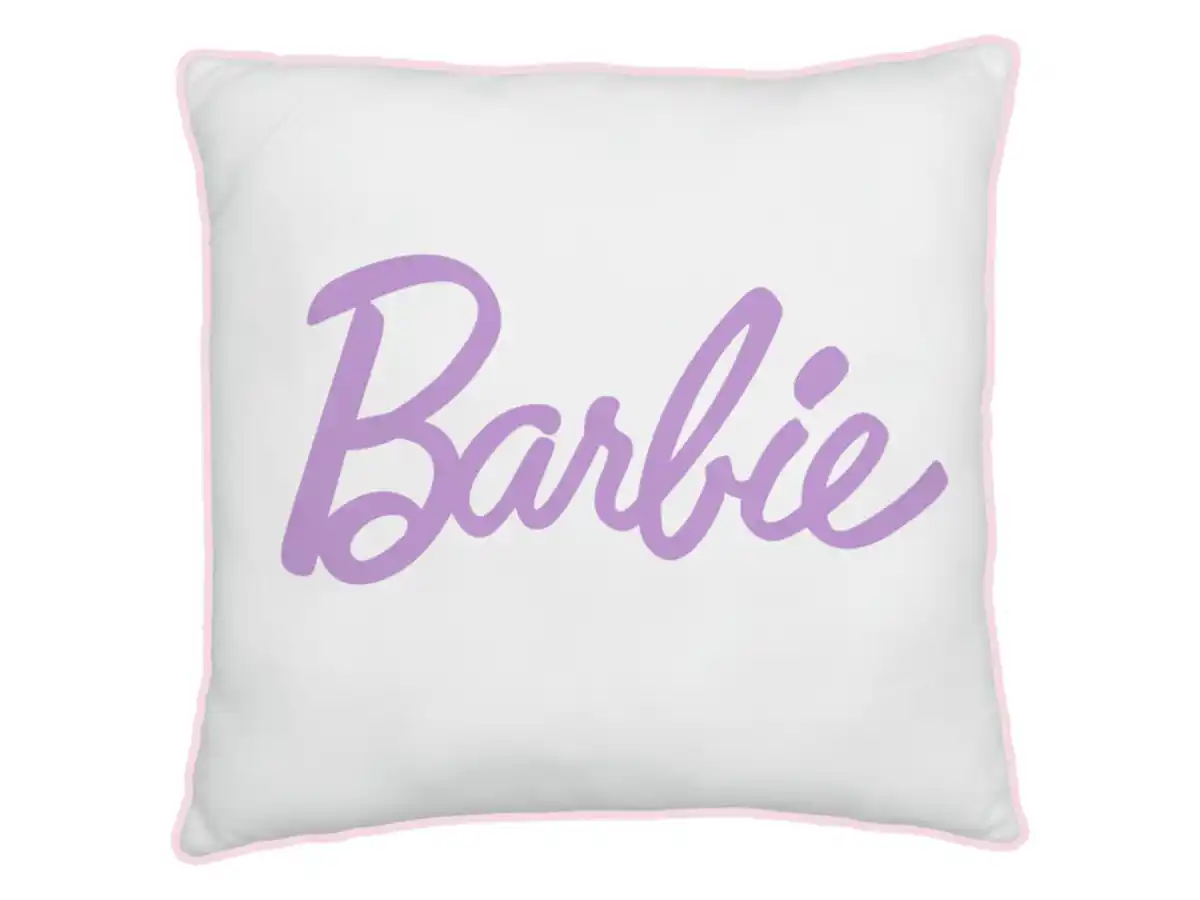 Bild 2 von Barbie Kinder Kuscheldecke mit Kissen, 100 x 150 cm