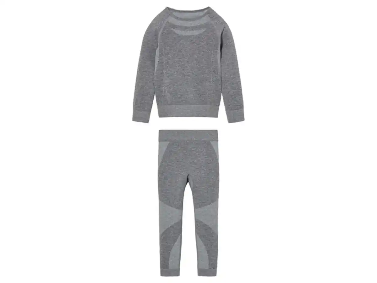 Bild 2 von lupilu® Kleinkinder Seamless-Funktionsunterwäsche, 2-teilig, optimale Passform