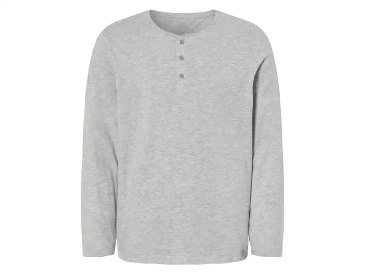 Bild 2 von LIVERGY® Herren Schlafshirt, aus nachhaltiger Baumwolle