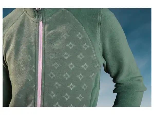 Bild 4 von CRIVIT Kinder-Fleecejacke, aus recyceltem Material