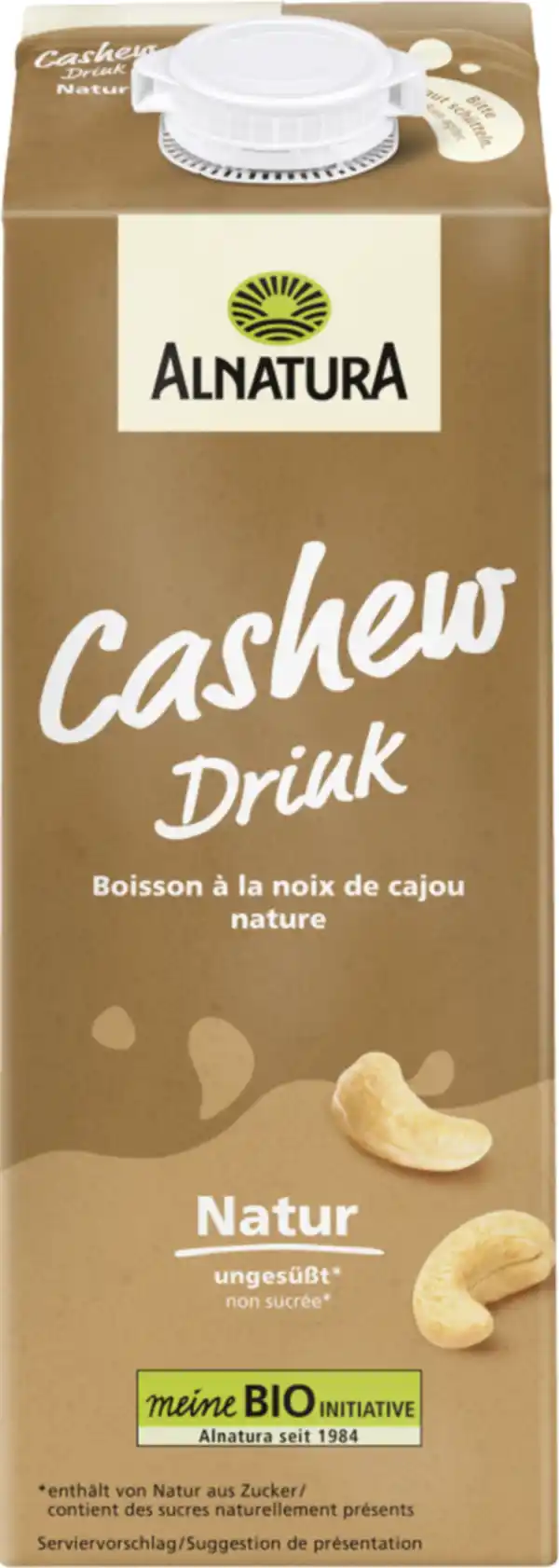 Bild 1 von Alnatura Bio Cashew Drink Natur, 1 L