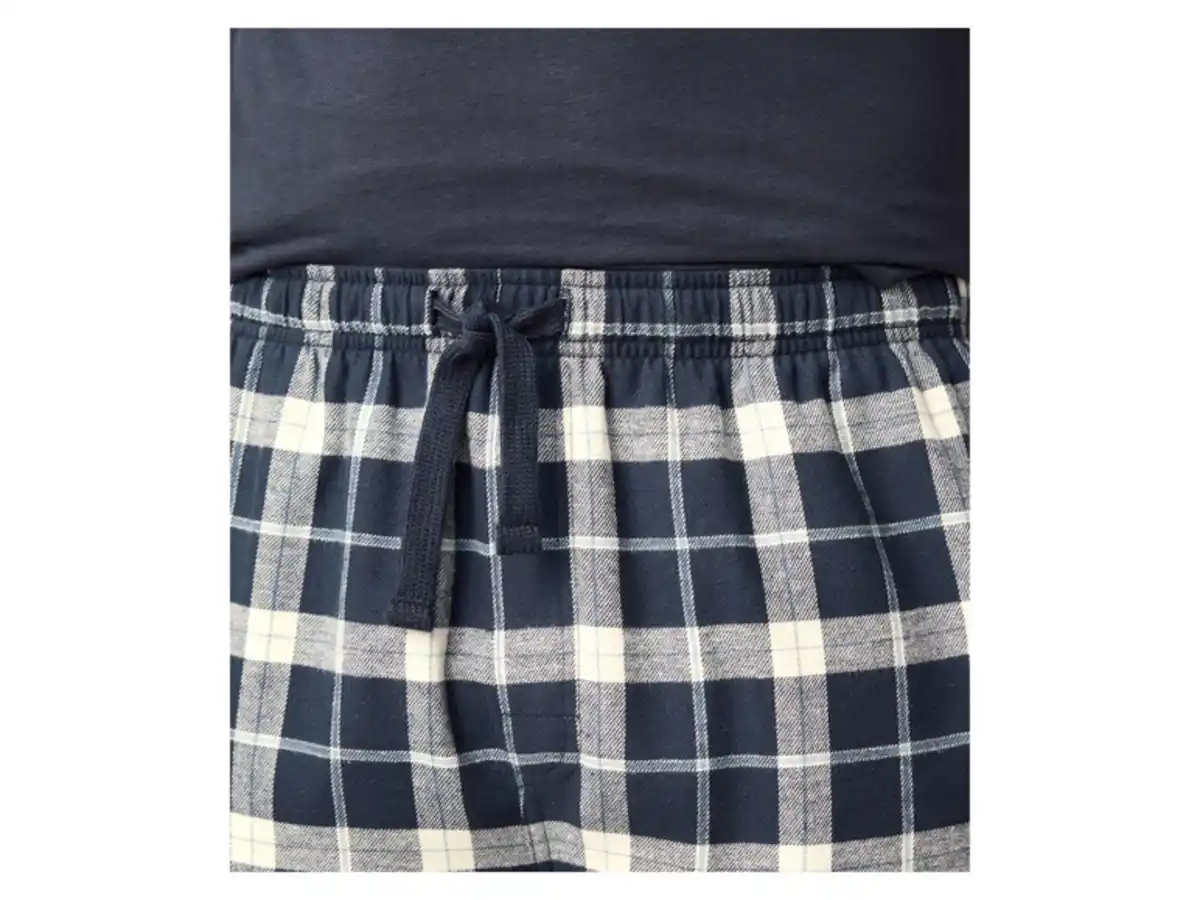 Bild 4 von LIVERGY® Herren Flanell-Schlafhose, aus nachhaltiger Baumwolle