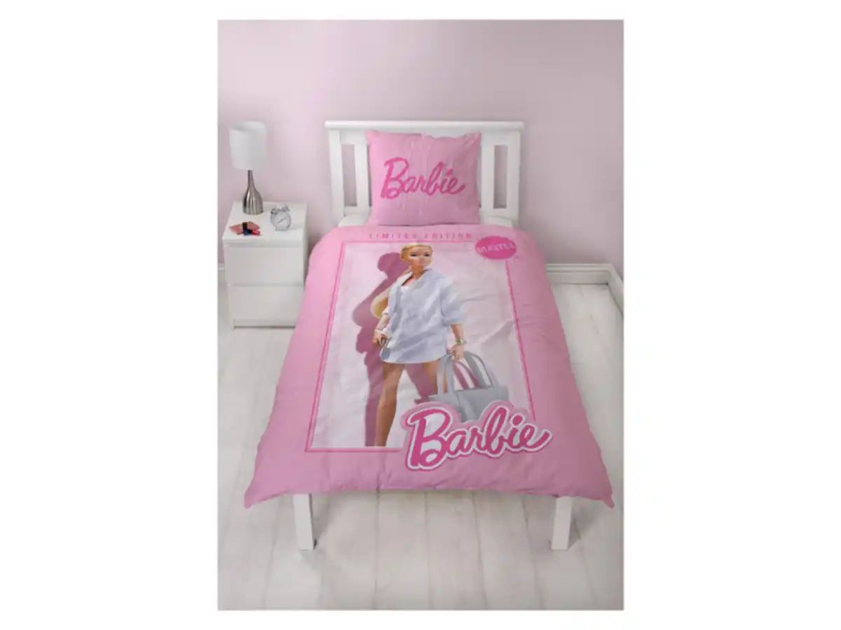 Bild 1 von Barbie Bettwäsche-Set für Einzelbett, 135 x 200 cm