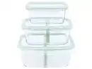 Bild 2 von LIVARNO home Glas-Lunchboxen-Set, 3-teilig,  3 Dosen