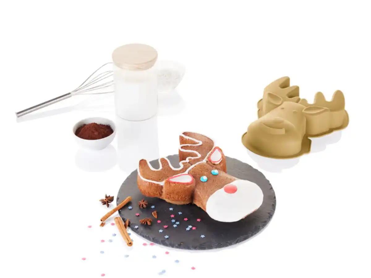 Bild 3 von LIVARNO home Silikon-Backform \ Silikon-Pralinenform mit Weihnachtsmotiv