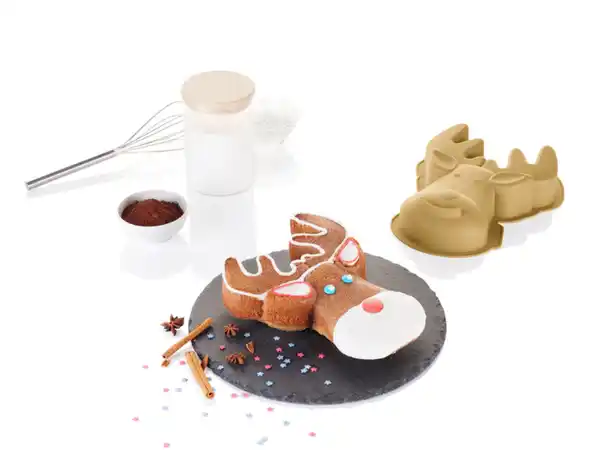 Bild 3 von LIVARNO home Silikon-Backform \ Silikon-Pralinenform mit Weihnachtsmotiv