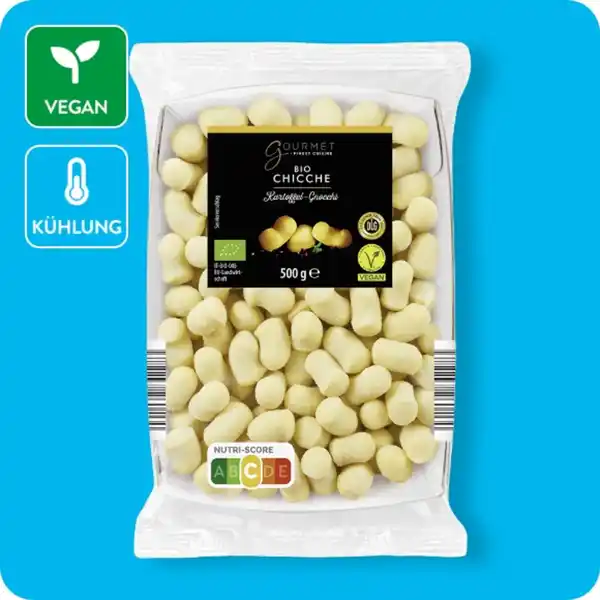 Bild 1 von GOURMET FINEST CUISINE Ungefüllte Bio-Gnocchi, Bio-Chicce oder dreifarbige Bio-Chicche