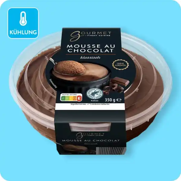 Bild 1 von GOURMET FINEST CUISINE Mousse au Chocolat, Klassisch oder weiß