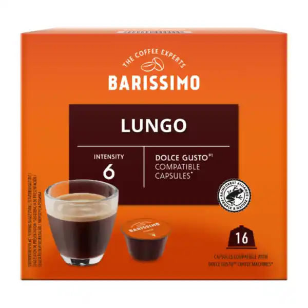 Bild 1 von BARISSIMO Kaffeekapseln Lungo 96g