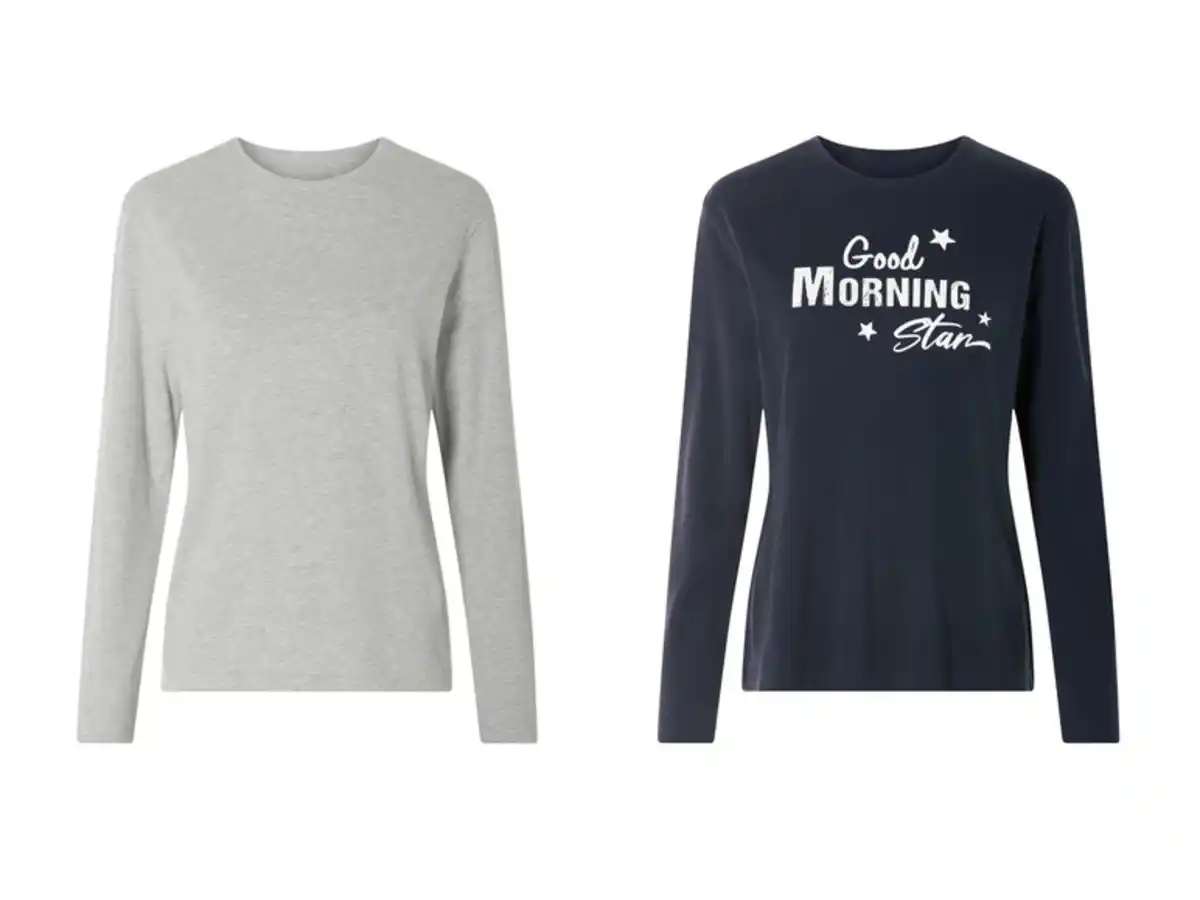 Bild 1 von esmara® Damen Schlafshirt, aus nachhaltiger Baumwolle