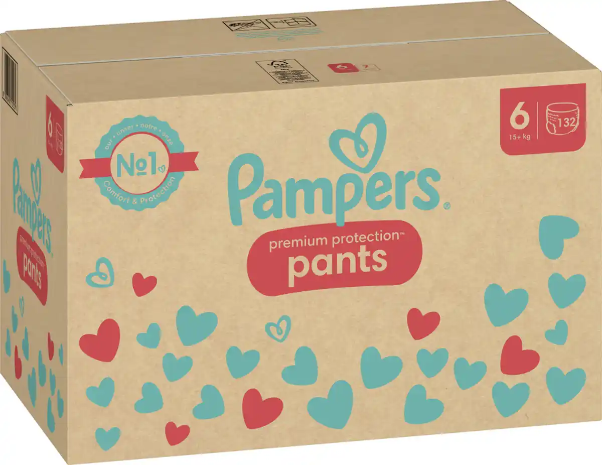 Bild 2 von Pampers premium protection Pants Gr.6 (15+kg) Monatsbox