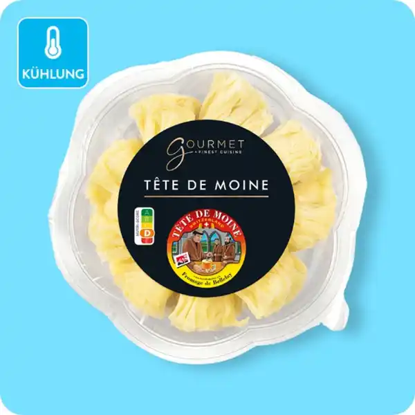 Bild 1 von GOURMET FINEST CUISINE Tête de Moine, Schweizer Schnittkäse