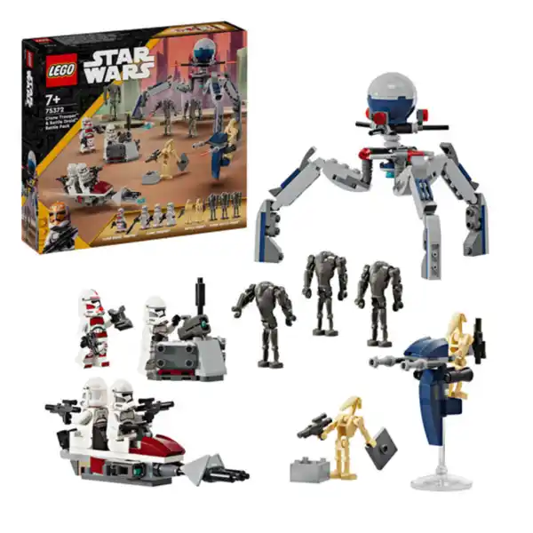 Bild 1 von Star Wars™ Clone Trooper™ & Battle Droid™ Battle Pack 75372