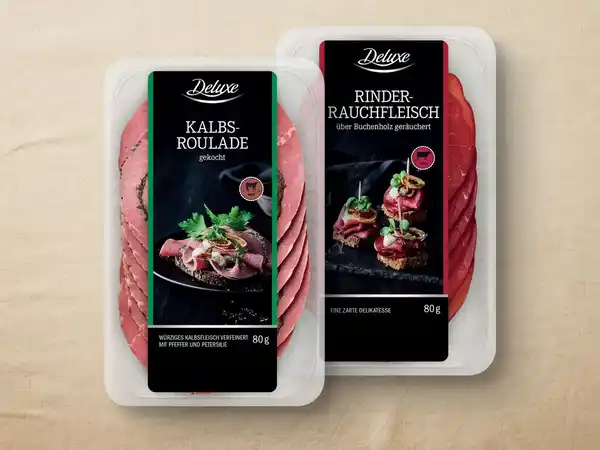 Bild 1 von Deluxe Kalbsroulade/Rinder-Rauchfleisch,  80 g