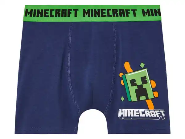 Bild 4 von Kinder Boxershorts »Minecraft«, 2 Stück, hoher Baumwollanteil