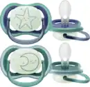 Bild 4 von PHILIPS AVENT ultra air Schnuller Sterne & Mond 6-18 Monate