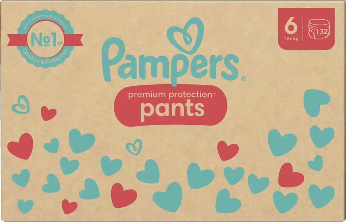 Bild 1 von Pampers premium protection Pants Gr.6 (15+kg) Monatsbox