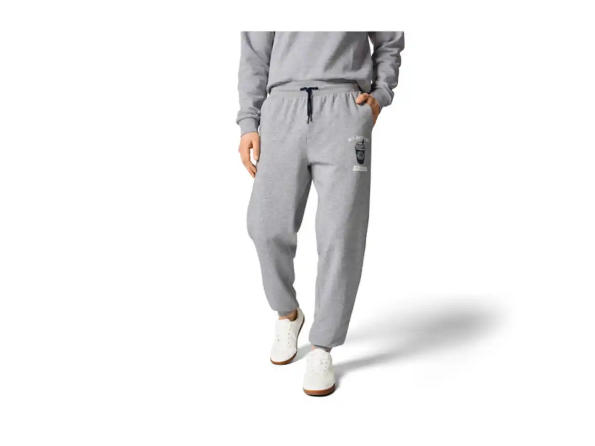 Bild 3 von Herren Sweathose mit Bündchen am Beinabschluss