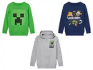 Minecraft Kinder Sweatshirt / Sweatjacke mit Druck