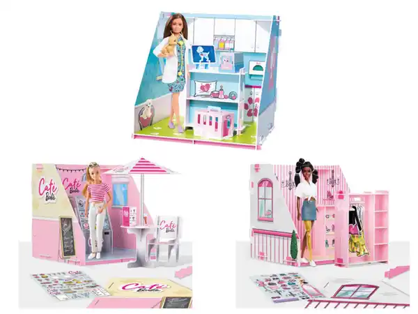 Bild 1 von Barbie Creative Maker Kitz Pop-Up Boutique / Café / Vets