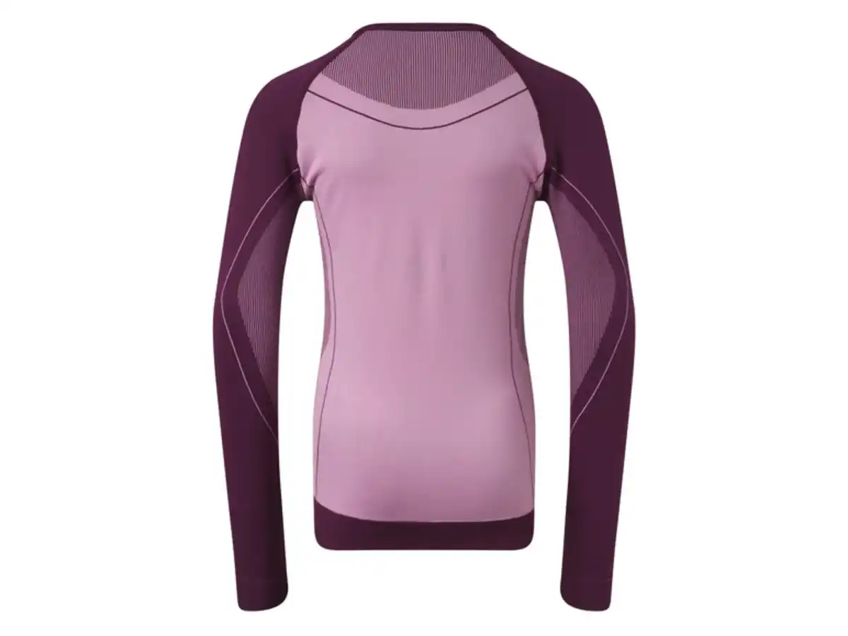 Bild 4 von CRIVIT Kinder Mädchen Seamless-Funktionsunterwäsche, 2-teilig, warm