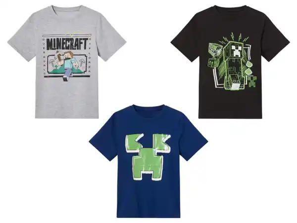 Bild 1 von Kinder T-Shirt »Minecraft«, mit Rundhalsausschnitt