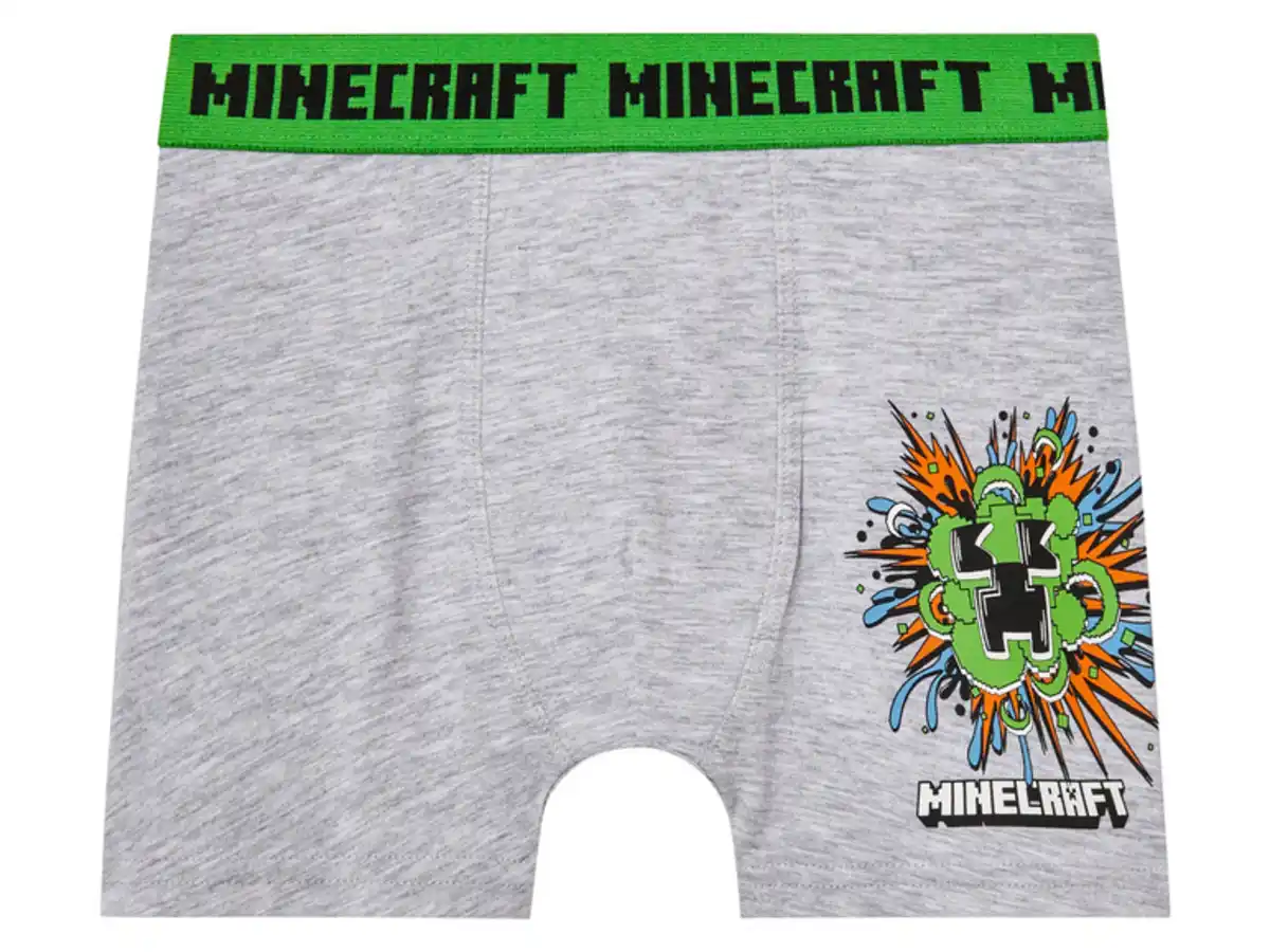Bild 3 von Kinder Boxershorts »Minecraft«, 2 Stück, hoher Baumwollanteil