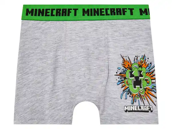 Bild 3 von Kinder Boxershorts »Minecraft«, 2 Stück, hoher Baumwollanteil