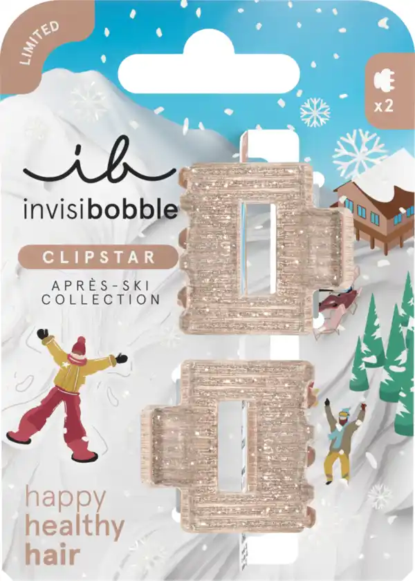 Bild 1 von invisibobble® Clipstar Après Ski Shimmer S