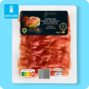 GOURMET FINEST CUISINE Jamón Serrano, hauchfein, 16 Monate gereift