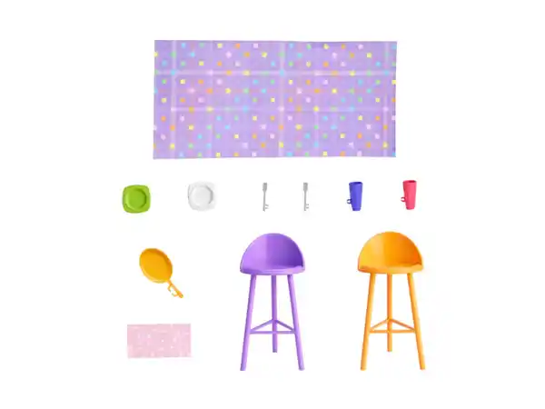 Bild 2 von Barbie GetAway Haus, mit Accessoires und Puppe