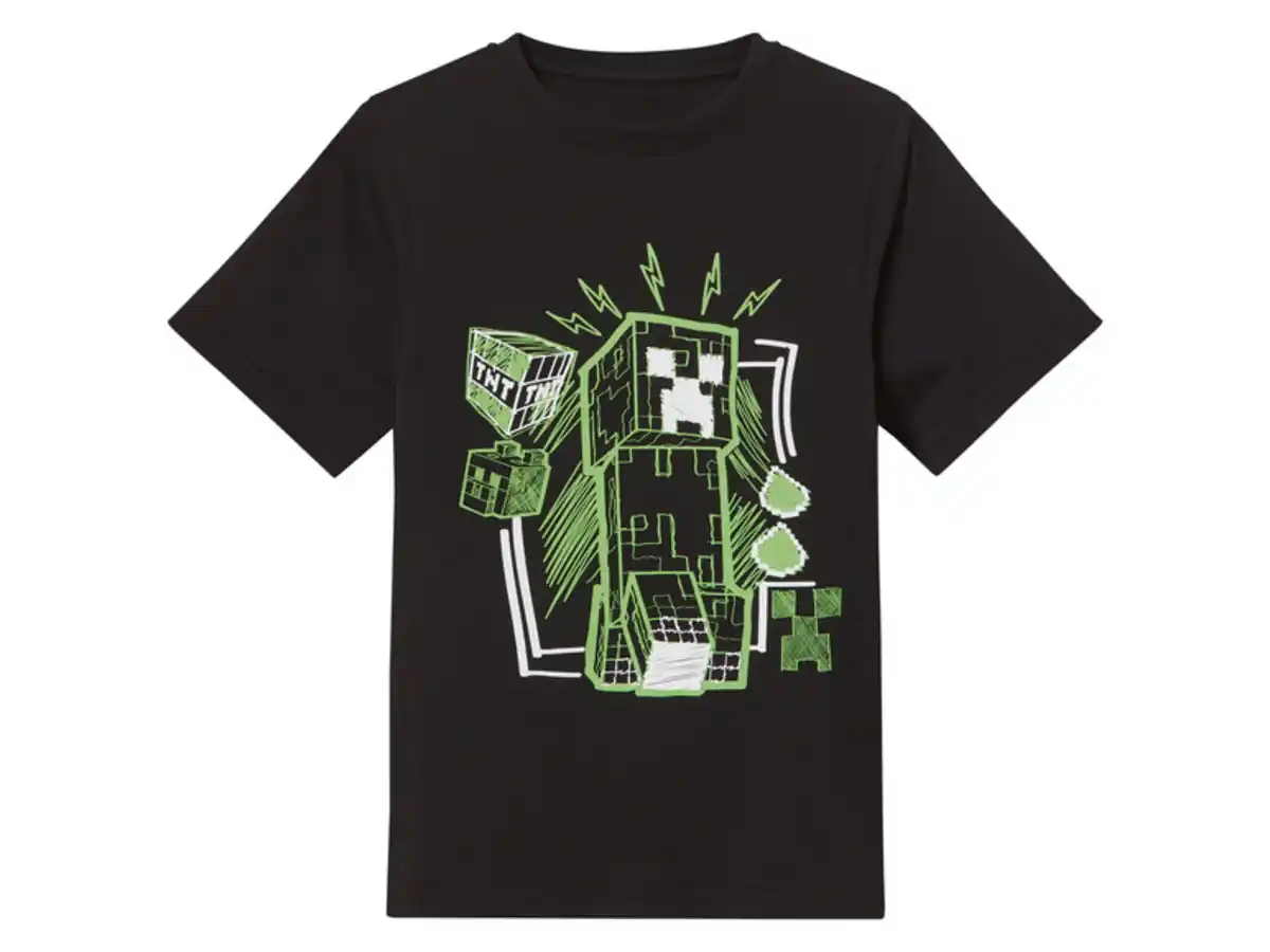Bild 4 von Kinder T-Shirt »Minecraft«, mit Rundhalsausschnitt
