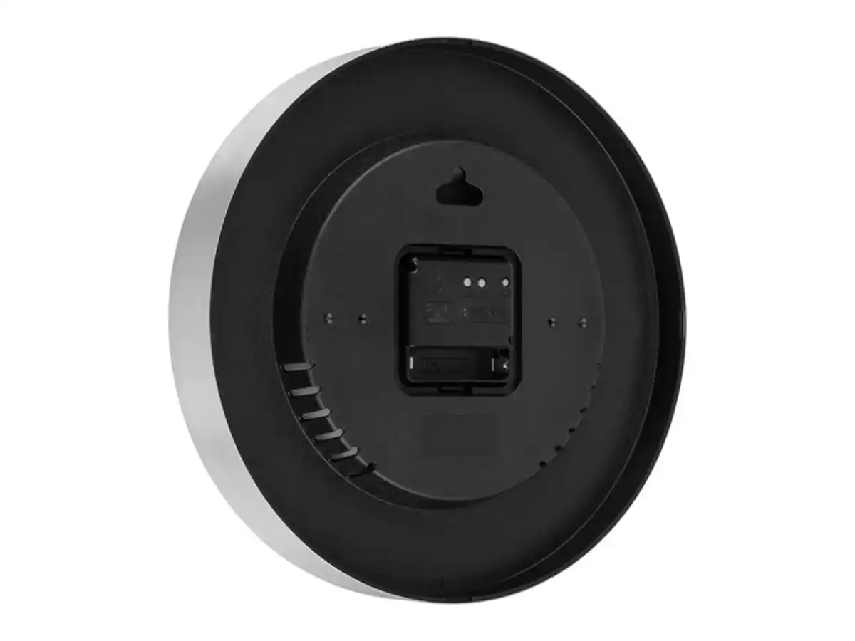 Bild 4 von AURIOL® Aluminium Funkwanduhr mit Thermometer und Hygrometer