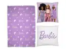 Bild 3 von Barbie Kinder Kuscheldecke mit Kissen, 100 x 150 cm