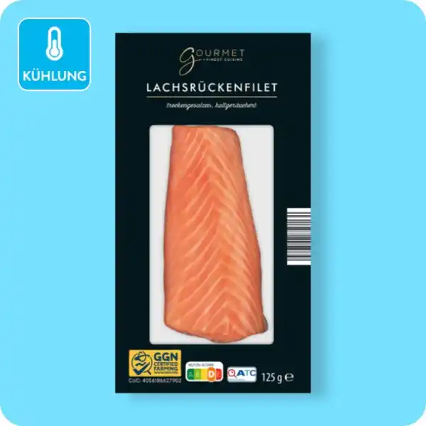 Bild 1 von GOURMET FINEST CUISINE Lachs-Delikatesse, Lachs-Carpaccio