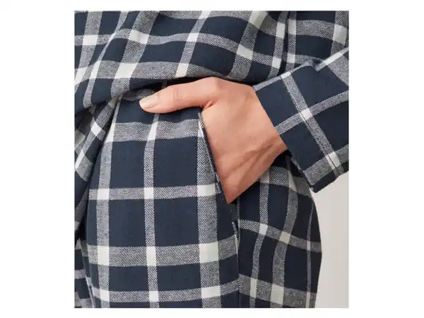Bild 4 von esmara® Damen Flanell-Pyjama, angenehmer Tragekomfort