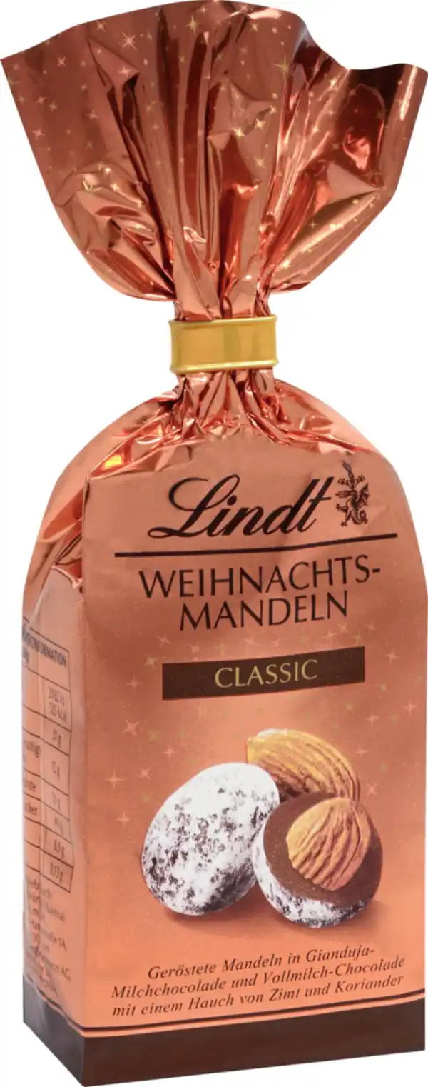 Bild 1 von Lindt Weihnachtsmandeln Classic, 100 g