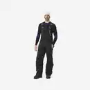 Bild 1 von Snowboardhose Latzhose Herren wasserdicht - SNB 900 schwarz