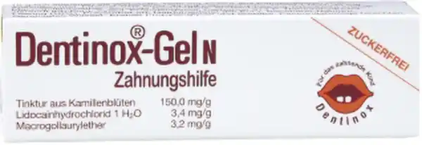 Bild 1 von Dentinox Zahnungshilfe Gel N, 10 g