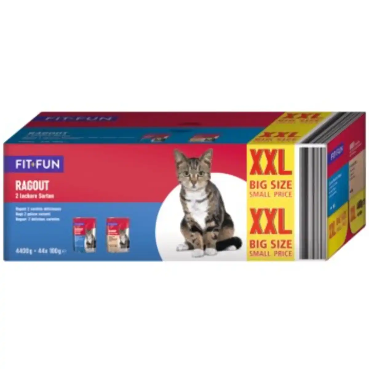 Bild 1 von FIT+FUN Ragout Multipack XXL 44x100g Fischauswahl