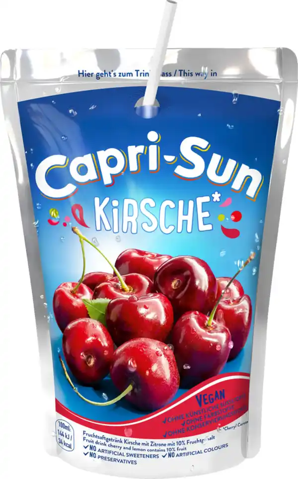 Bild 1 von Capri-Sun Fruchtsaftgetränk Kirsche, 200 ml