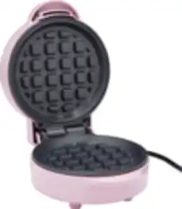 IDEENWELT Mini-Waffeleisen rosa