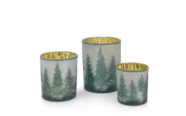 Bild 2 von Windlicht, grün, 8,8 cm