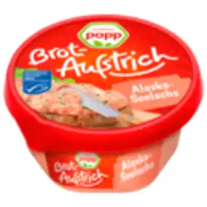 Popp Brotaufstrich Alaska-Seelachssalat 150g