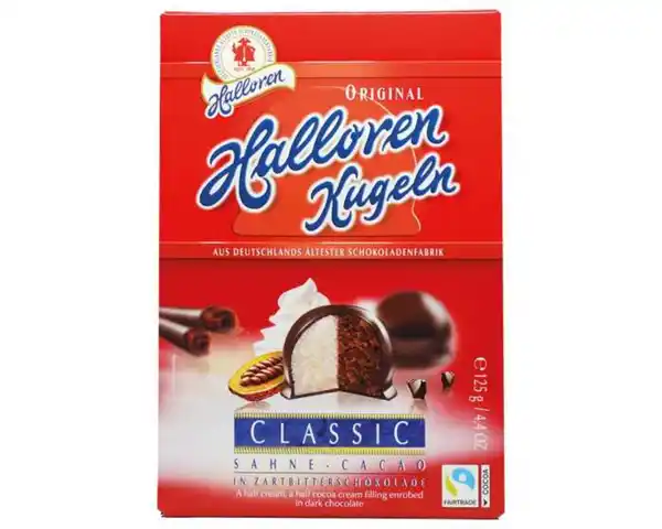 Bild 1 von Halloren Kugeln Classic Sahne-Cacao 125 g