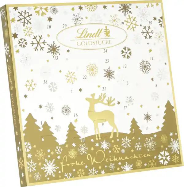 Bild 1 von Lindt Adventskalender Goldstücke 2022